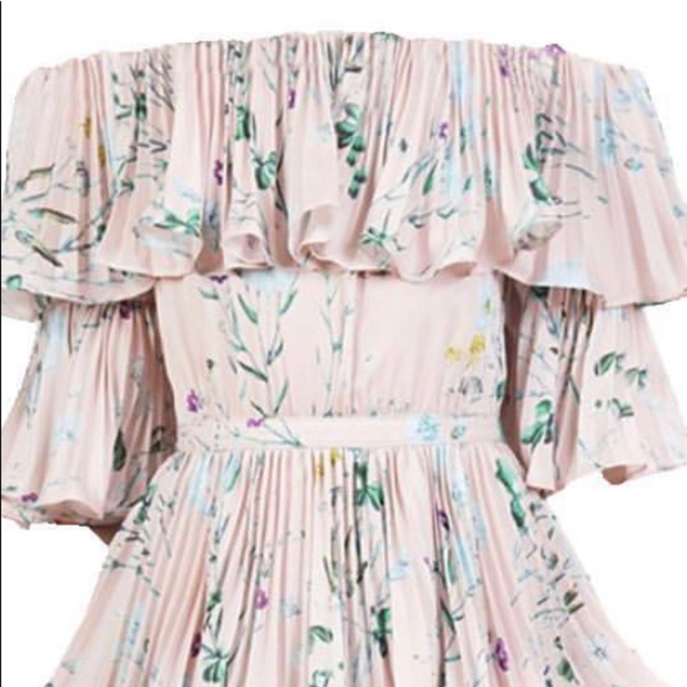 Self-Portrait Pink Off the Shoulder Top